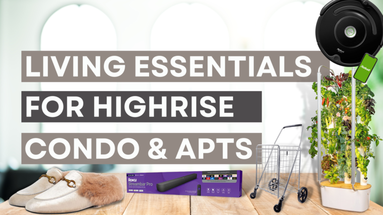 Living Essentials for Highrise, Condo, and Apartment Dwellers