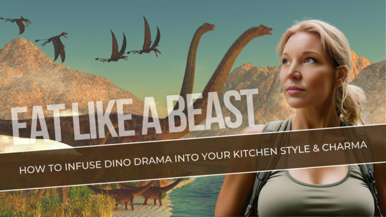 How to Infuse Dino Drama Into Your Kitchen Style & Charma