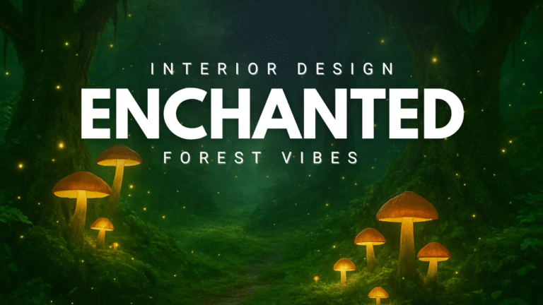 Enchanted Forest Vibes. Interior Design Inspiration.