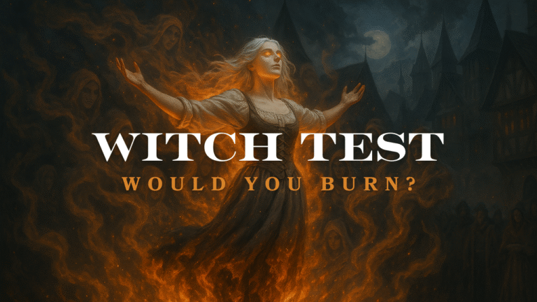 Would You Have Burned at the Stake as a Witch?